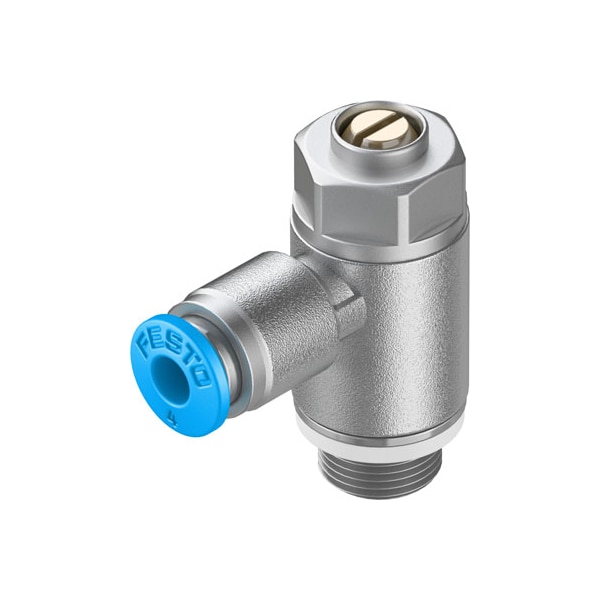 One-Way Flow Control Valve GRLA-1/8-QS-4-D
